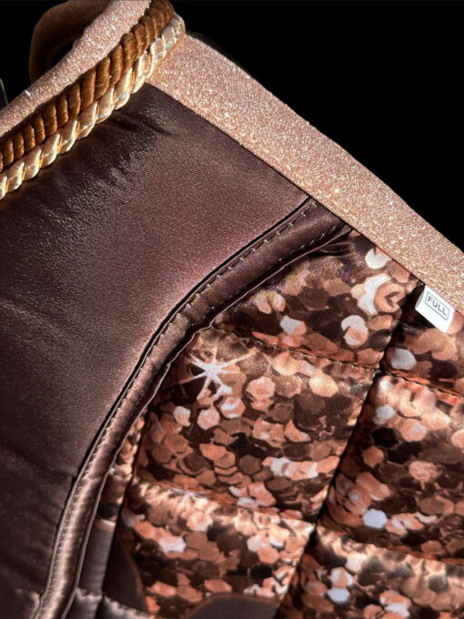 Ritzy EQ Icing On the Cake Luxury Saddle Pad 13 Ritzy EQ Icing on the Cake Saddle Pad Close Up