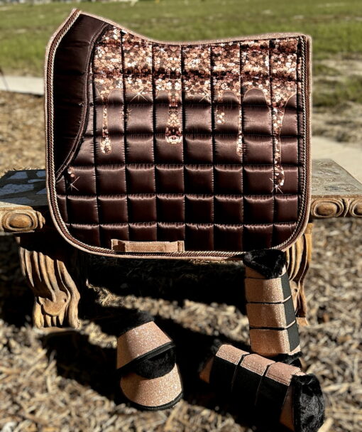 Ritzy EQ Icing On the Cake Luxury Saddle Pad 11 Ritzy EQ Icing on the Cake Saddle Pad