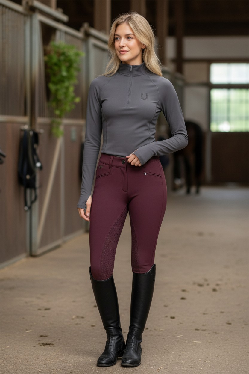 Ritzy EQ Riding Shirt Quarter Zip 8 Ritzy EQ Riding Shirt Quarter Zip - Image 6