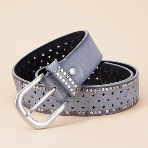 Ritzy EQ Rivets Riding Belt 8 Ritzy EQ Rivets