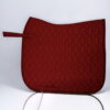 Ritzy EQ Ruby Red Dressage Saddle Pad 1 Ritzy EQ Ruby Red Dressage Saddle Pad 1