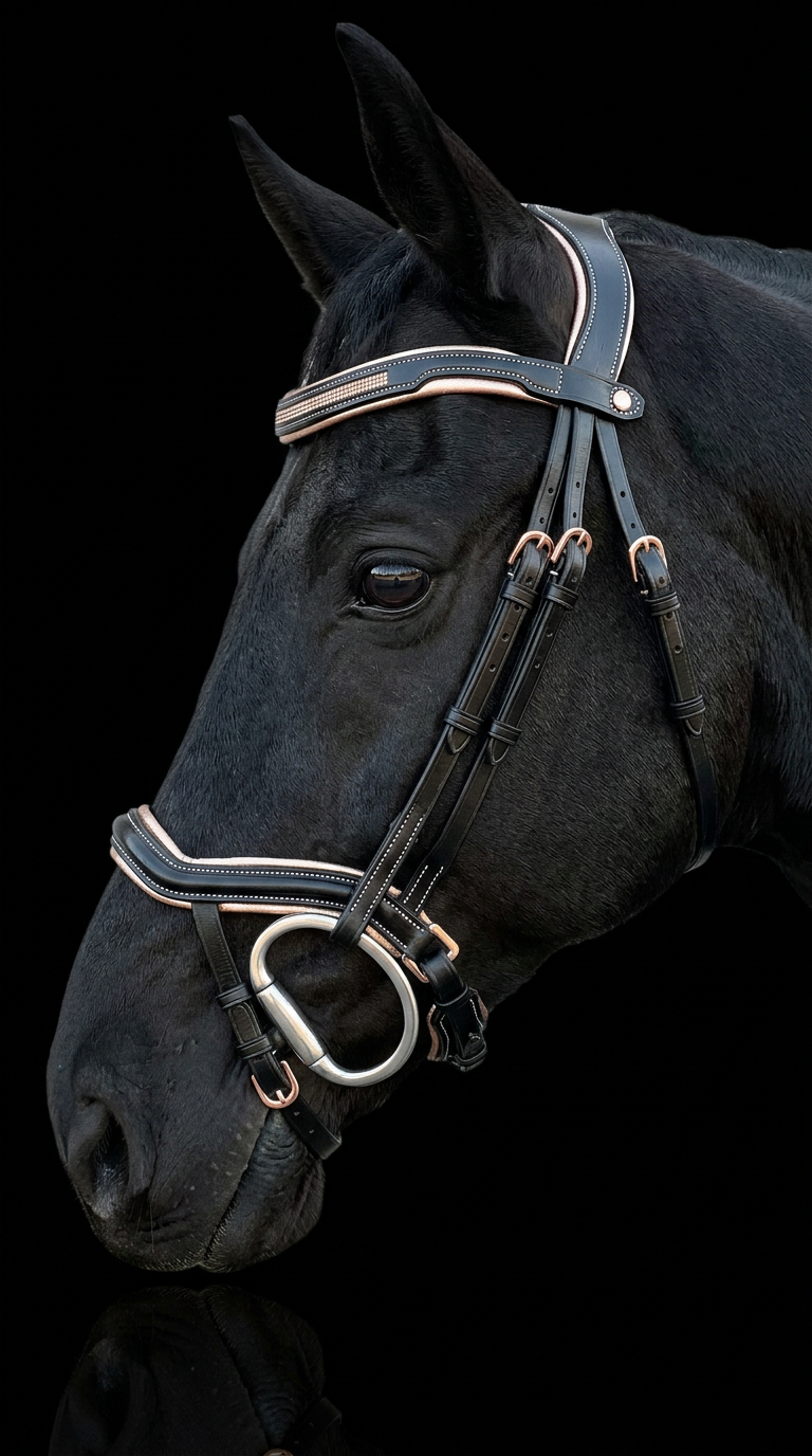Ritzy Saint Forgives Bridle-Rose Gold 7 Ritzy Saint Forgives Bridle-Rose Gold - Image 5