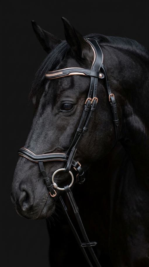 Ritzy Saint Forgives Bridle-Rose Gold