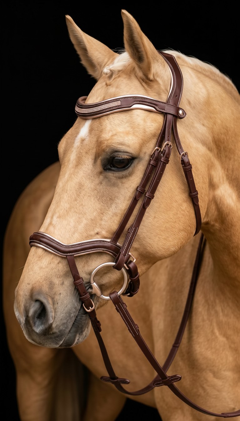 Ritzy Saint Forgives Bridle-Rose Gold 5 Ritzy Saint Forgives Bridle-Rose Gold - Image 3