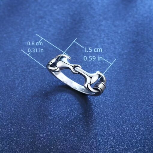 Ritzy EQ Snaffler Bit Ring Measurements