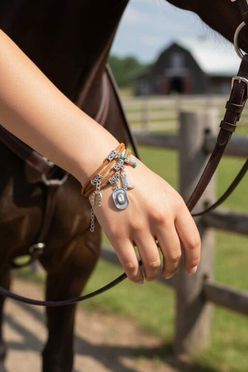 Ritzy EQ Western Charm Bracelet 2