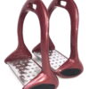 Ritzy EQ Burgundy Rose Stirrup Irons 2 Ritzy Eq Burgundy Rose Strirrup Irons 7 scaled