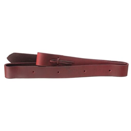 Royal King 1 3/4" X 6ft Leather Tie Strap with Holes