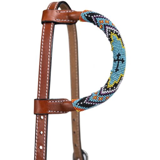 Royal King Beaded Cross Headstall Breastcollar set 2