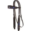 Royal King Beaded Longhorn Browband Headstall