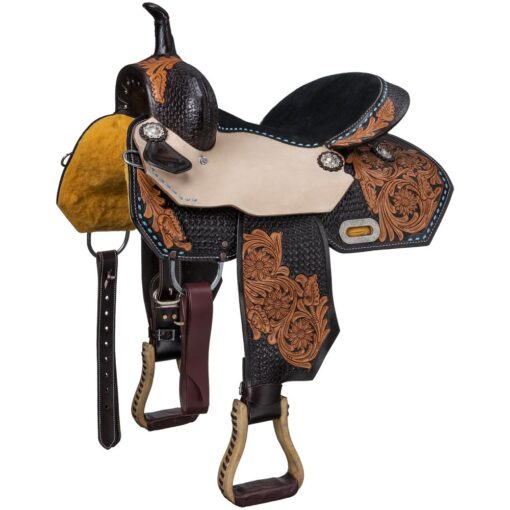 Royal King Benton Barrel Saddle 7 Royal King Benton Barrel Saddle 1