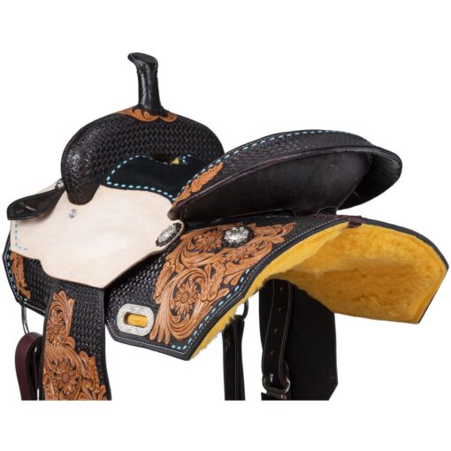 Royal King Benton Barrel Saddle 9 Royal King Benton Barrel Saddle 3