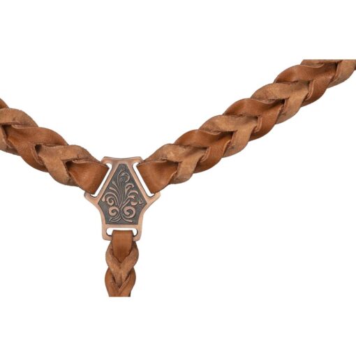 Royal King Braided Leather Breastcollar 1