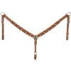 Royal King Braided Leather Breastcollar