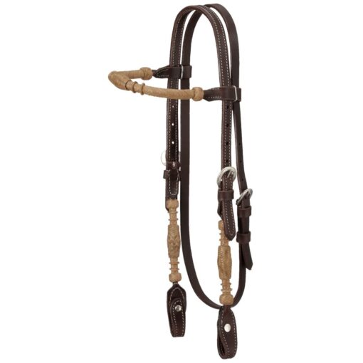 Royal King Braided Rawhide Browband Headstall