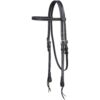Royal King Browband Headstall with Basket Tooling and Tie Ends 1 Royal King Browband Headstall with Basket Tooling and Tie Ends