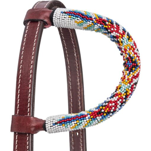 Royal King Dallas Beaded Single Ear Headstall 7 Royal King Dallas Beaded Single Ear Headstall 2