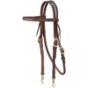 Royal King Harness Leather Browband Headstall with Snap Ends 1 Royal King Harness Leather Browband Headstall with Snap Ends