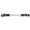 Royal King Leather Curb Strap with Single Chain