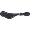 Royal King Leather Spur Straps with Silver Dots 1 Royal King Leather Spur Straps with Silver Dots