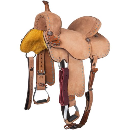 Royal King Medina Roughout Barrel Saddle 3