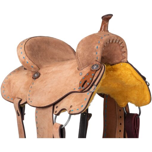 Royal King Medina Roughout Barrel Saddle 4