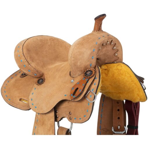 Royal King Youth Medina Roughout Barrel Saddle Package 8 Royal King Medina Roughout Barrel Saddle Package 2