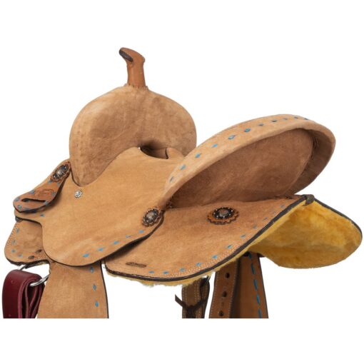 Royal King Youth Medina Roughout Barrel Saddle Package 9 Royal King Medina Roughout Barrel Saddle Package 3