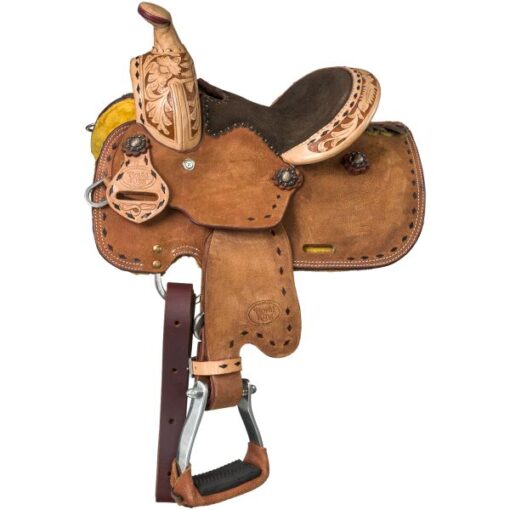 Royal King Mini Reno Roughout Barrel Saddle 1