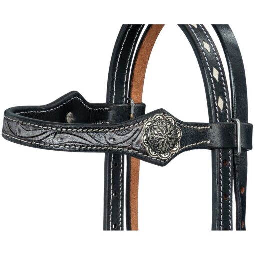 Royal King Pony Pecos Browband Headstall 2