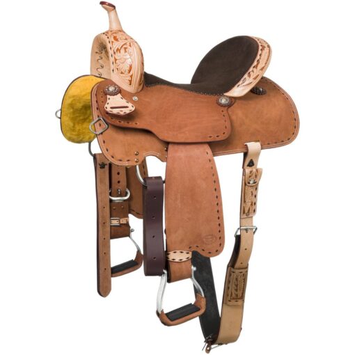 Royal King Reno Roughout Barrel Saddle 1