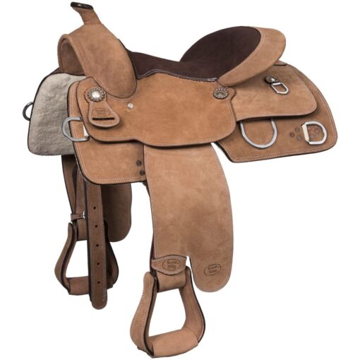 Royal King Roughout Training Saddle 7 Royal King Roughout Training Saddle 1 1