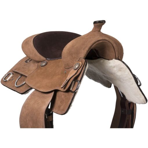 Royal King Roughout Training Saddle 8 Royal King Roughout Training Saddle 2