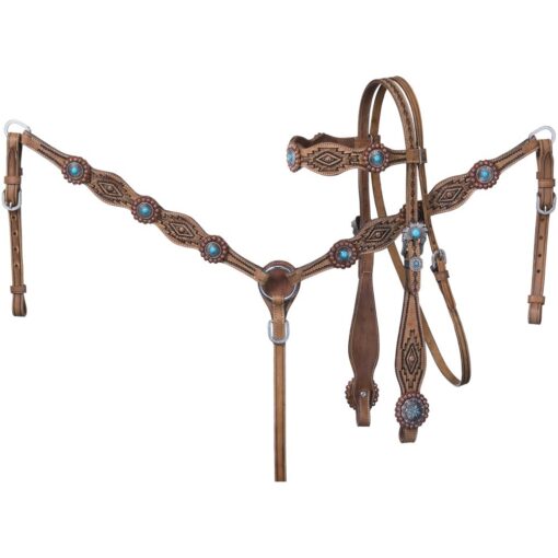 Royal King Serenity Headstall & Breastcollar Set