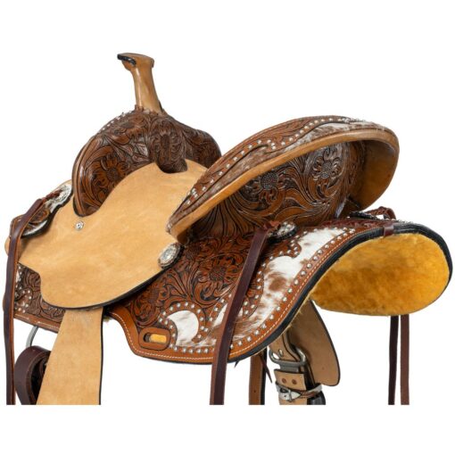 Royal King Stockyard Barrel Saddle 3
