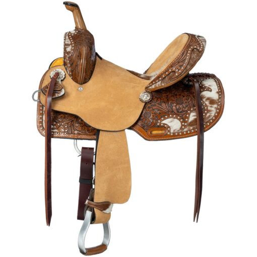 Royal King Stockyard Barrel Saddle