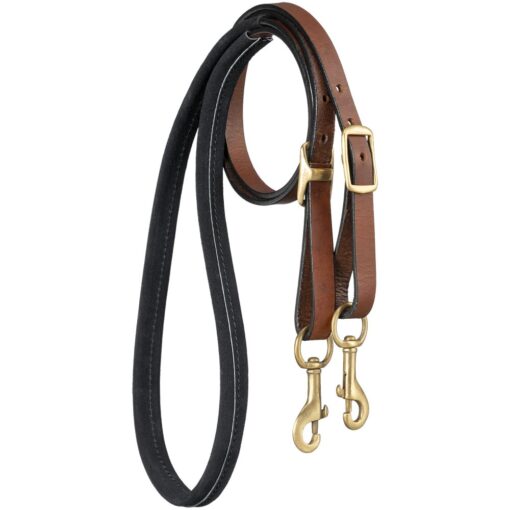 Royal King Suede-Wrapped Barrel Reins