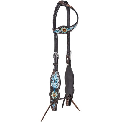 Royal King Vintage Floral Single Ear Headstall