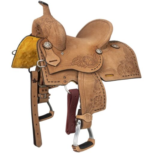 Royal King Youth Amarillo Barrel Saddle 2