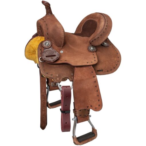 Royal King Youth Branson Roughout Barrel Saddle 4