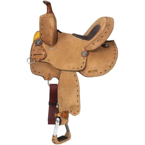 Royal King Youth Branson Roughout Barrel Saddle Package