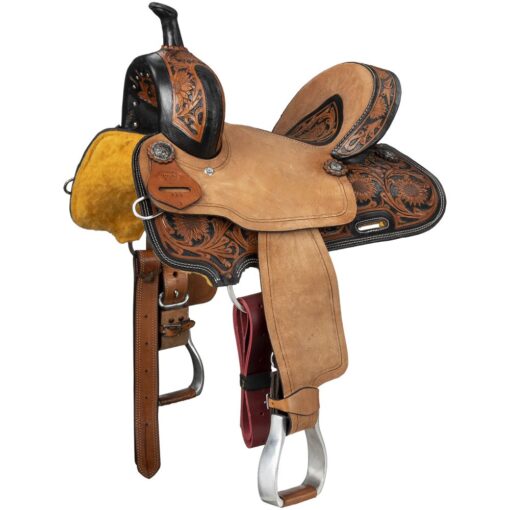 Royal King Youth Dublin Barrel Saddle 1