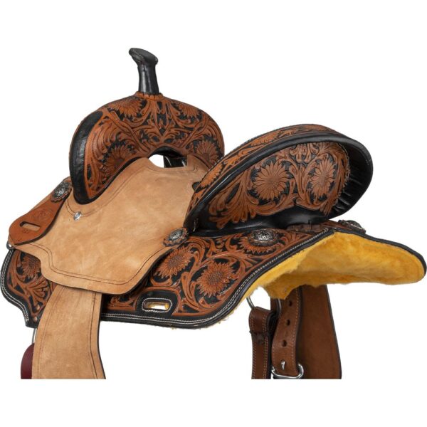 NEW! Royal King Youth Abilene Pleasure Trail Saddle-Gullet: 7½