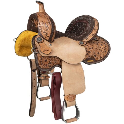 Royal King Youth Hawley Barrel Saddle 1