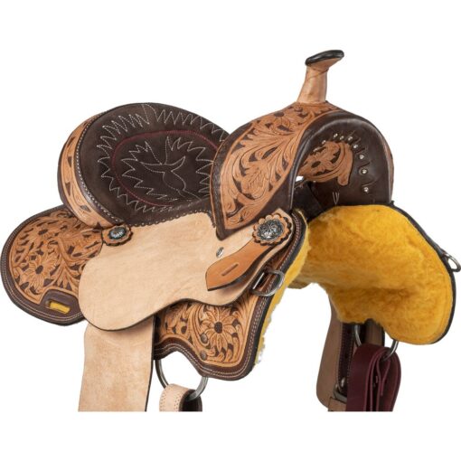 Royal King Youth Hawley Barrel Saddle 2