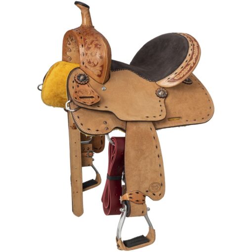 Royal King Youth Reno Roughout Barrel Saddle Package 1