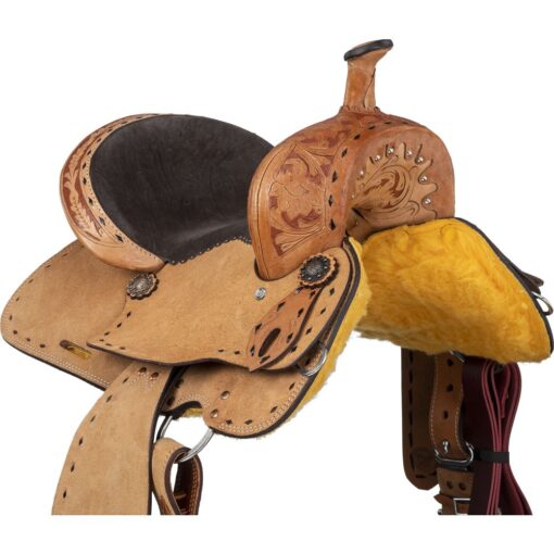 Royal King Youth Reno Roughout Barrel Saddle Package 2