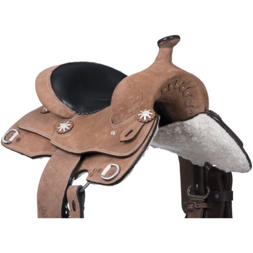 Royal King Youth Roughout Training Saddle 2