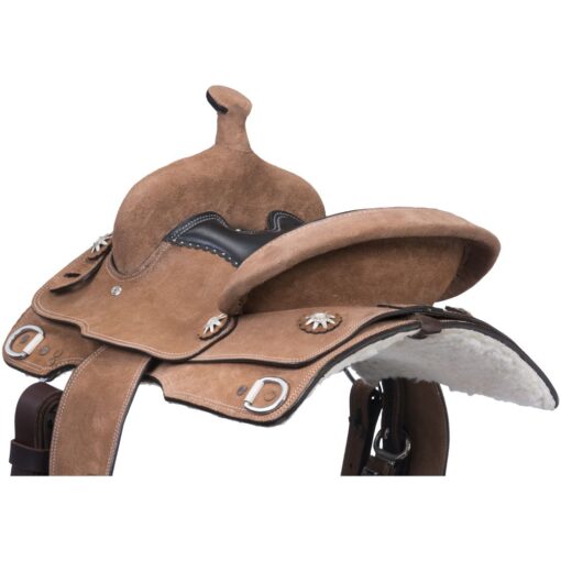 Royal King Youth Roughout Training Saddle 3