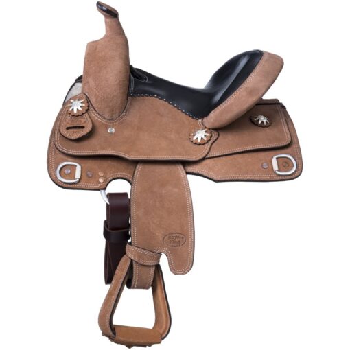 Royal King Youth Roughout Training Saddle Package